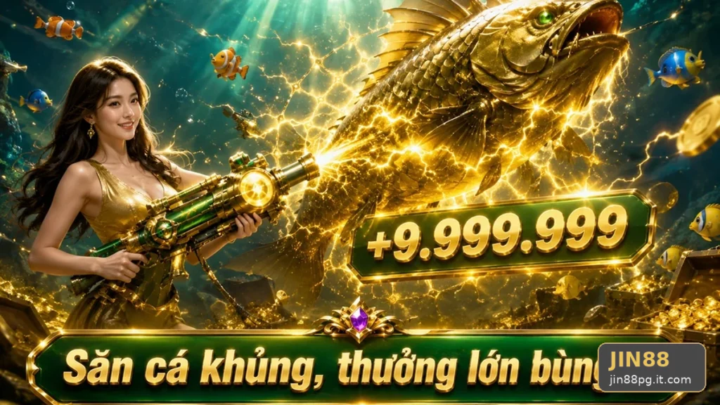 Giải Thích Biểu Tượng, Tính Năng Và Quy Trình Bắn Cá Săn Thưởng JIN88 Tại jin88pg.it.com