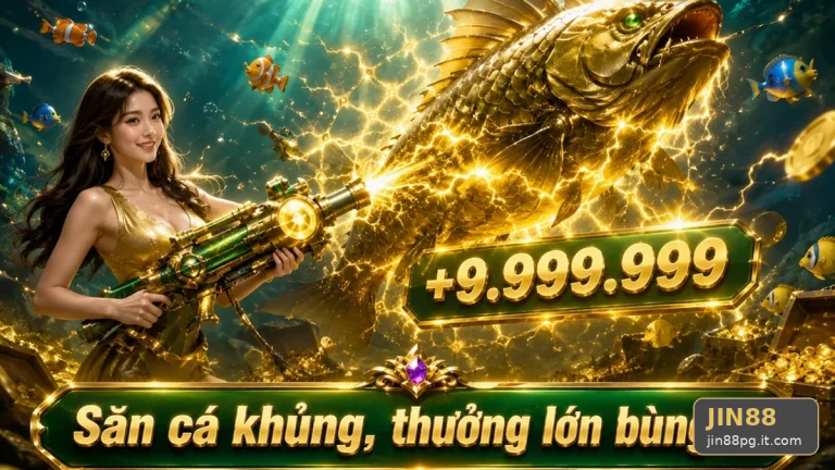 Giải Thích Biểu Tượng, Tính Năng Và Quy Trình Bắn Cá Săn Thưởng JIN88 Tại jin88pg.it.com
