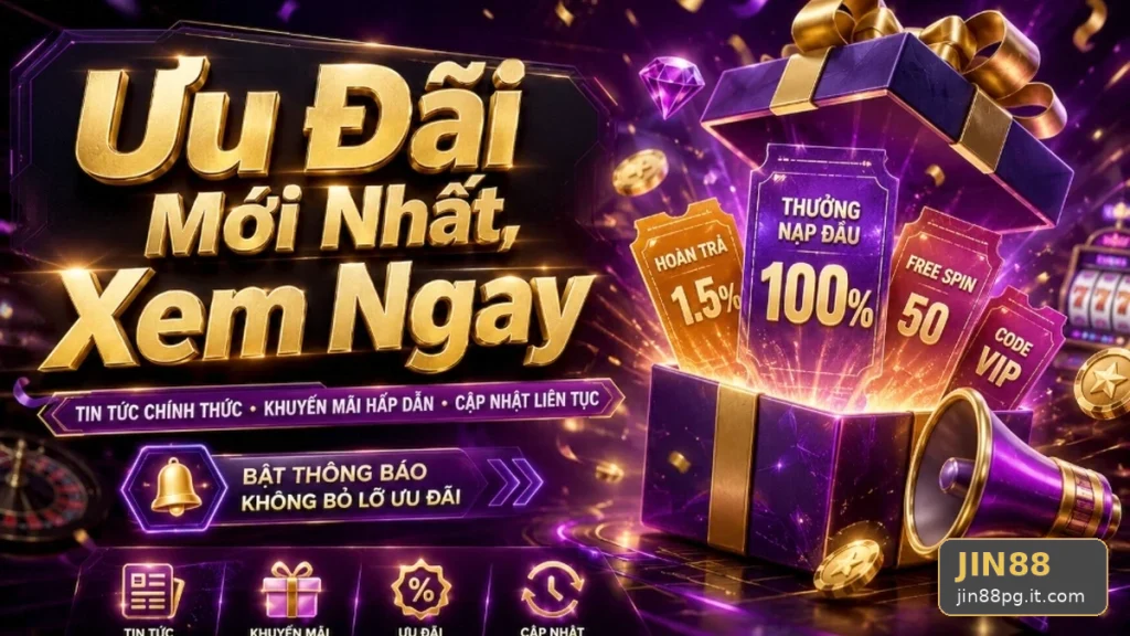 Hướng Dẫn JIN88 Tại jin88pg.it.com: Phân Biệt Thông Tin Xác Thực, Quảng Cáo Và Kỳ Vọng Thực Tế Về Tin Mới, Ưu Đãi Cùng Điều Kiện Khuyến Mãi