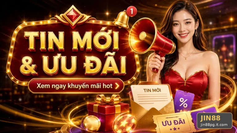 Hướng Dẫn Người Mới Kiểm Tra Giao Diện Tin Tức JIN88: Đọc Ưu Đãi Và Điều Kiện Khuyến Mãi Tại jin88pg.it.com